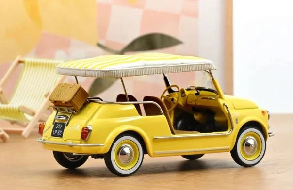 Fiat 500 Jolly 1965 Yellow 1:18 Norev