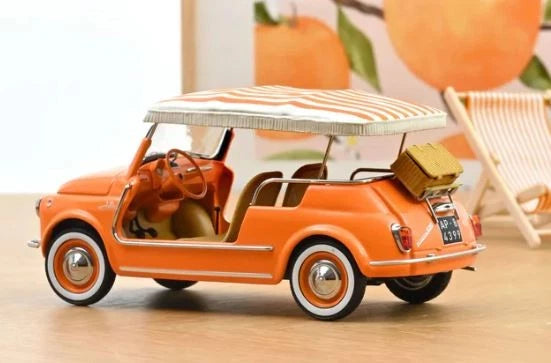 Fiat 500 Jolly 1965 Orange 1:18 Norev