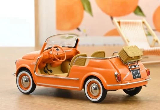 Fiat 500 Jolly 1965 Orange 1:18 Norev