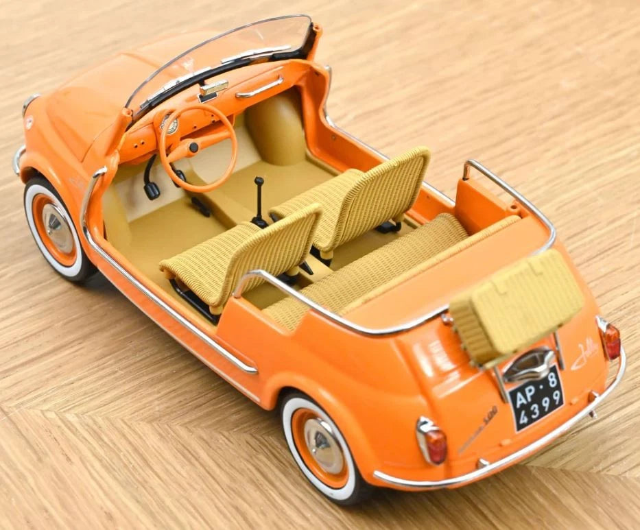 Fiat 500 Jolly 1965 Orange 1:18 Norev