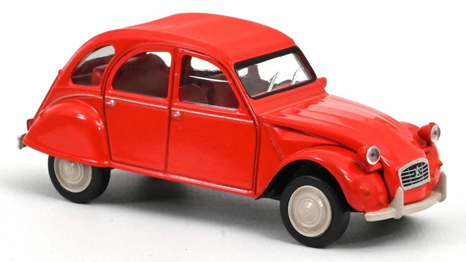 CITROEN 2CV 1978 GERANIUM RED JET CAR 1:43 - Norev