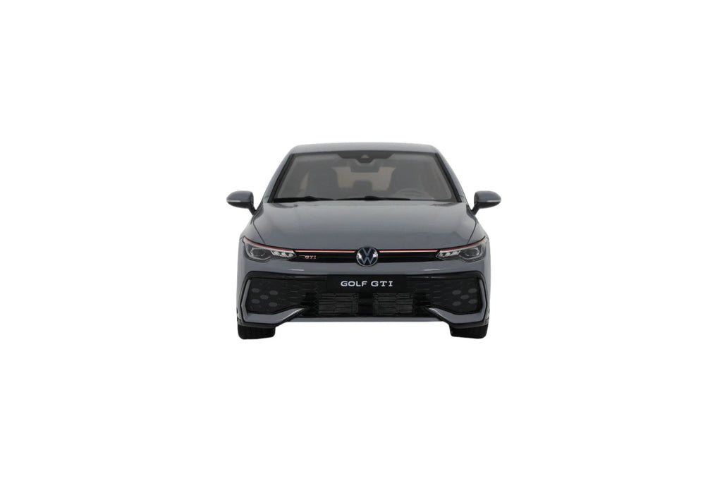 VW Golf VIII GTI '24, grijs (Moonstone grey) 1:18