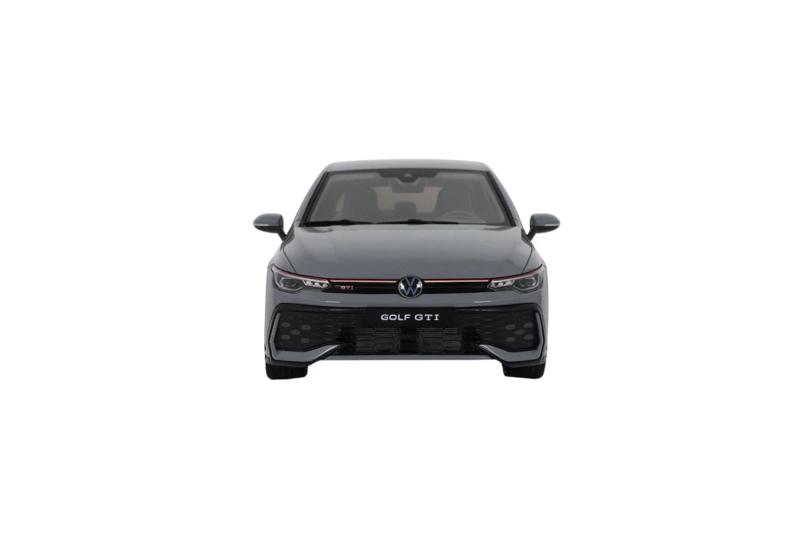VW Golf VIII GTI '24, grijs (Moonstone grey) 1:18