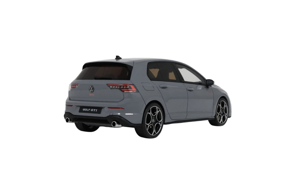 VW Golf VIII GTI '24, grijs (Moonstone grey) 1:18