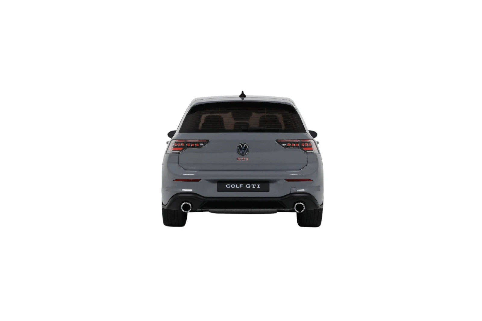 VW Golf VIII GTI '24, grijs (Moonstone grey) 1:18