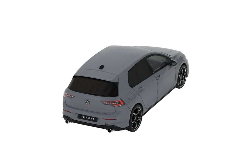 VW Golf VIII GTI '24, grijs (Moonstone grey) 1:18