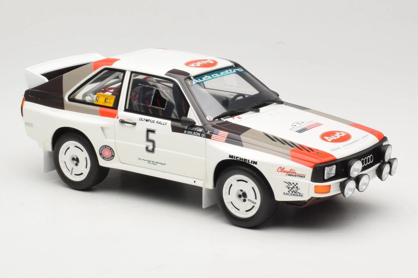 Audi Sport quattro Olympus Rally 1986 1:18