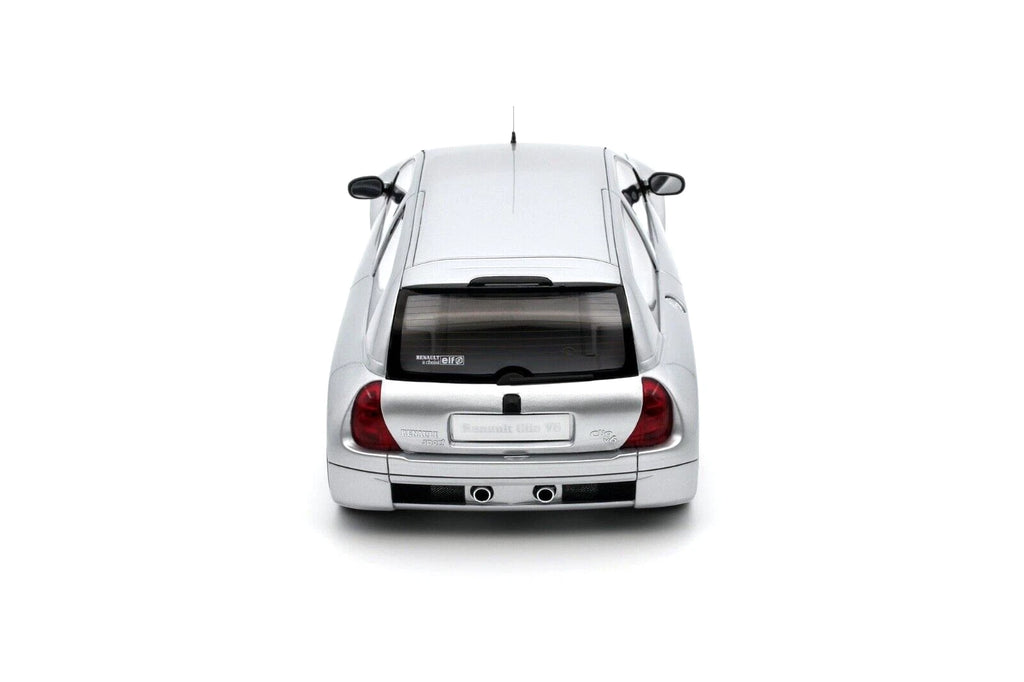 Renault Clio V6 Phase 1 Silver 2001 1:18
