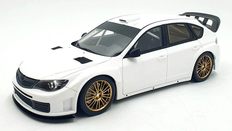 Subaru Impreza WRC'08 Prodrive Factory Setting White 2008 1:18