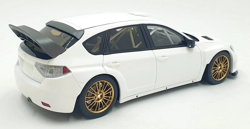 Subaru Impreza WRC'08 Prodrive Factory Setting White 2008 1:18
