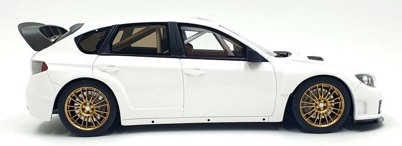 Subaru Impreza WRC'08 Prodrive Factory Setting White 2008 1:18