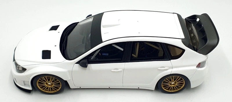 Subaru Impreza WRC'08 Prodrive Factory Setting White 2008 1:18