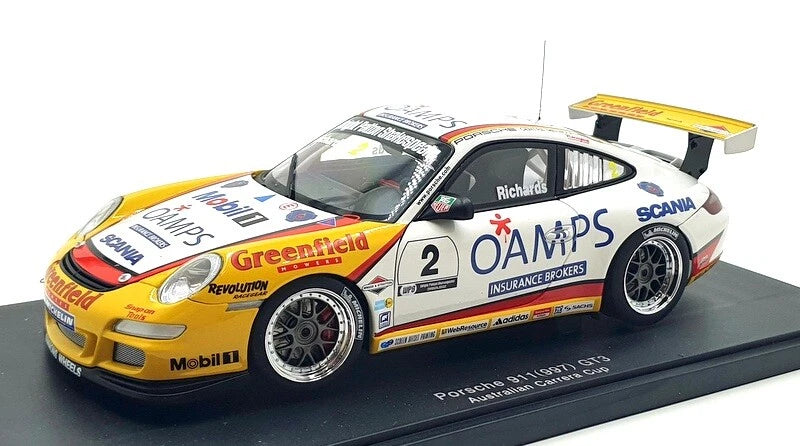Porsche 911 (997) GT3 Australian Carrera Cup 2006 #2 1:18