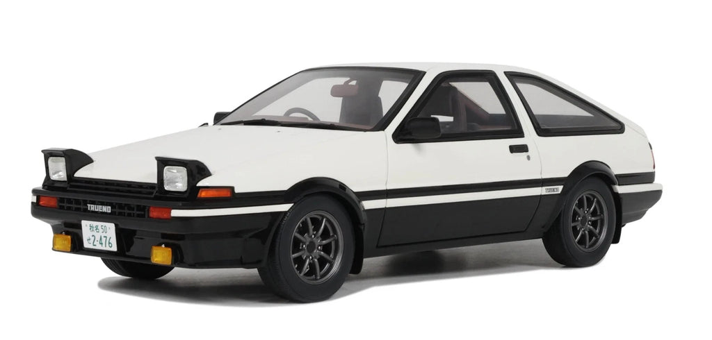 Toyota Sprinter Trueno AE86 White 1985 1:18