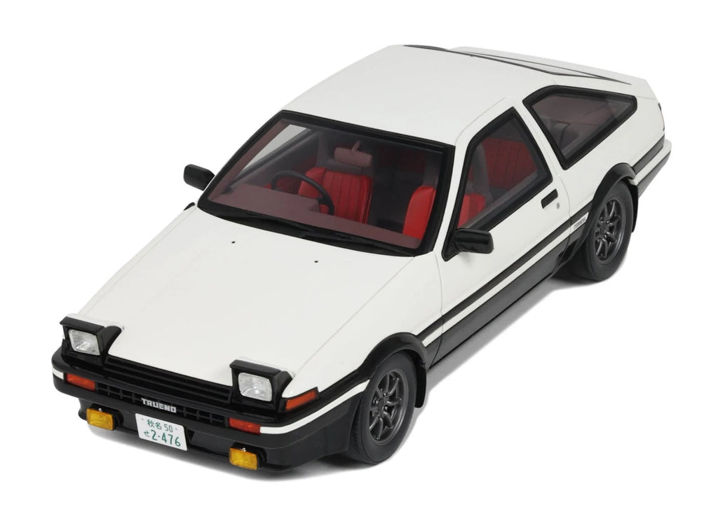 Toyota Sprinter Trueno AE86 White 1985 1:18