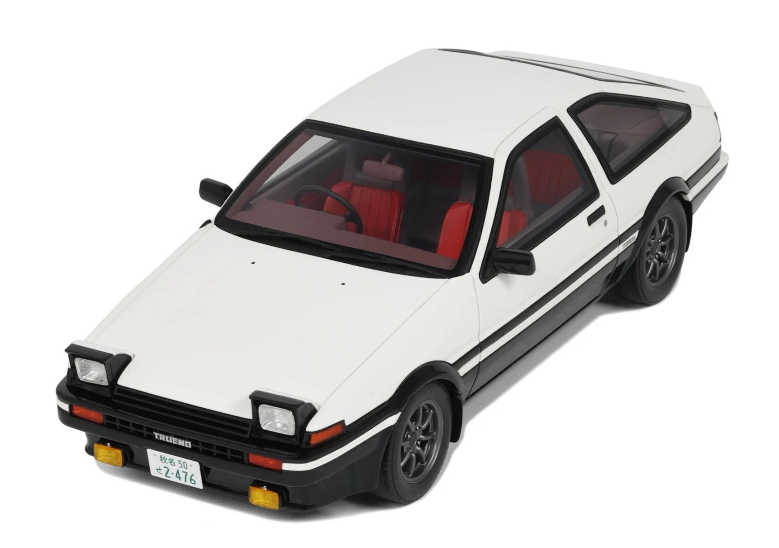 Toyota Sprinter Trueno AE86 White 1985 1:18