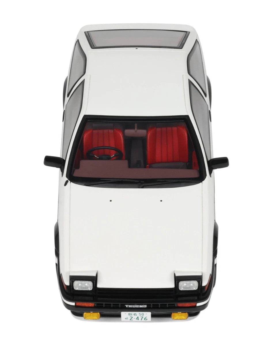 Toyota Sprinter Trueno AE86 White 1985 1:18