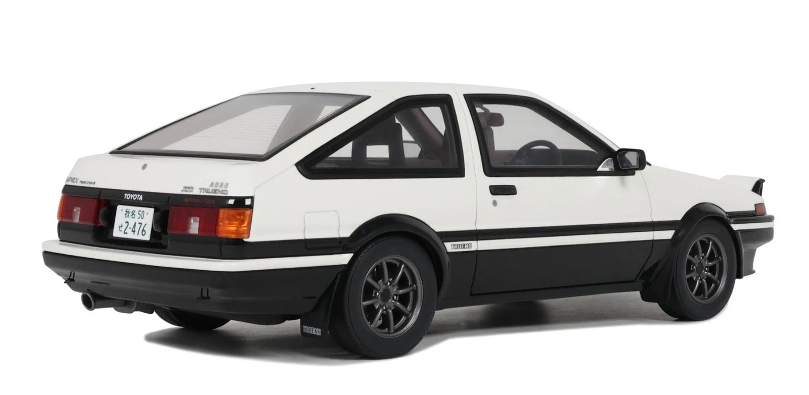 Toyota Sprinter Trueno AE86 White 1985 1:18