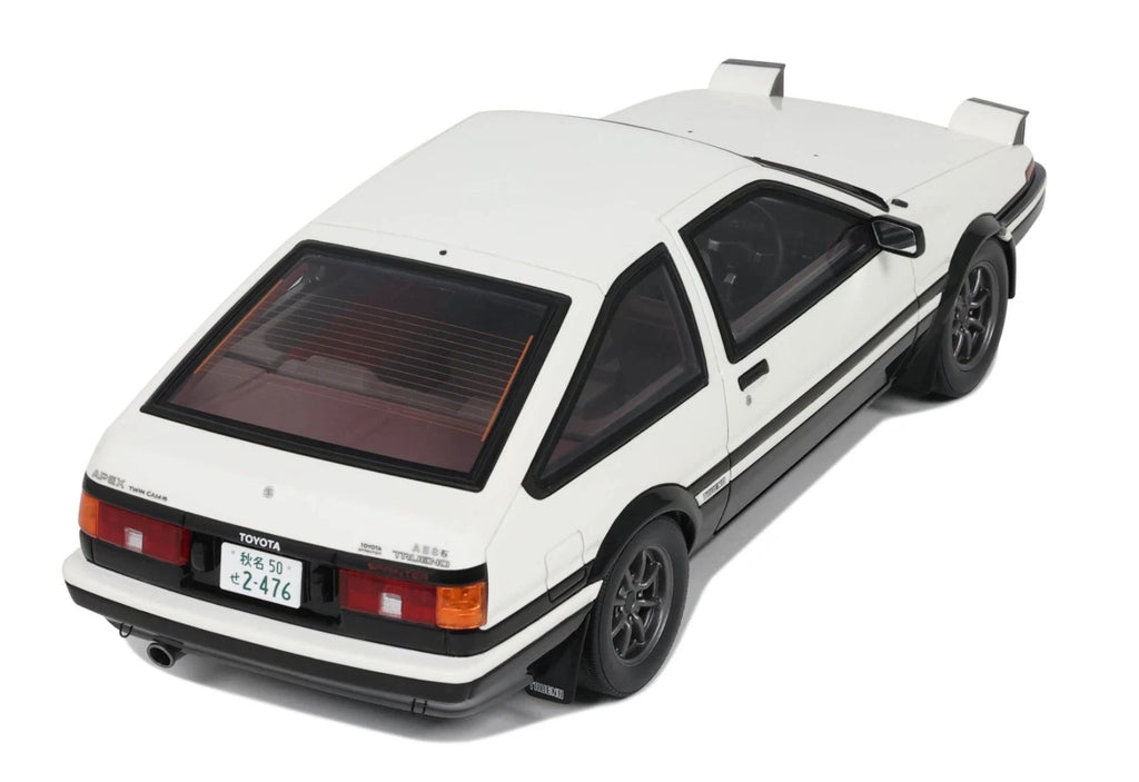 Toyota Sprinter Trueno AE86 White 1985 1:18