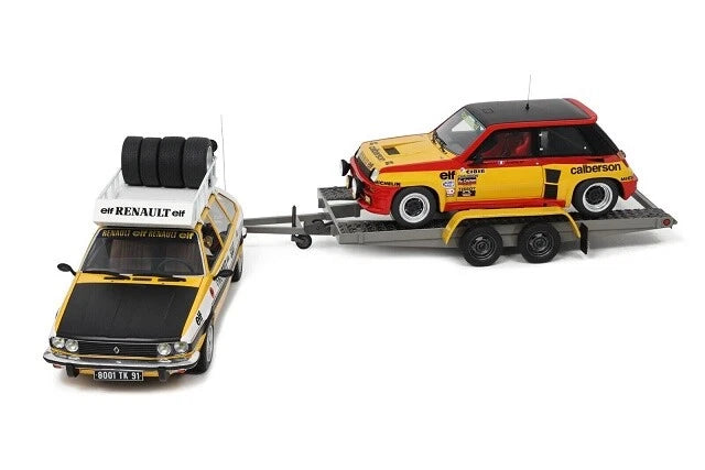 Pack Renault 30 Assistance Renault 5 Turbo RenaultSport 1979 1:18