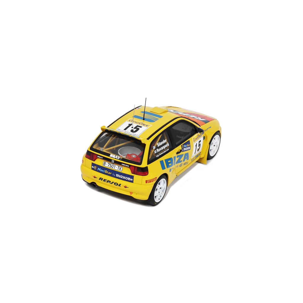 Seat Ibiza kit car H. Rovanpera #15 Rally Monte Carlo '98 1:18