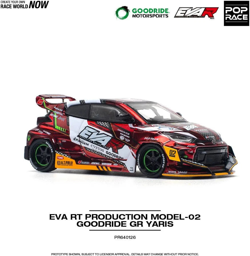 Toyota Goodride GR Yaris EVA RT Production Model-02 1:64