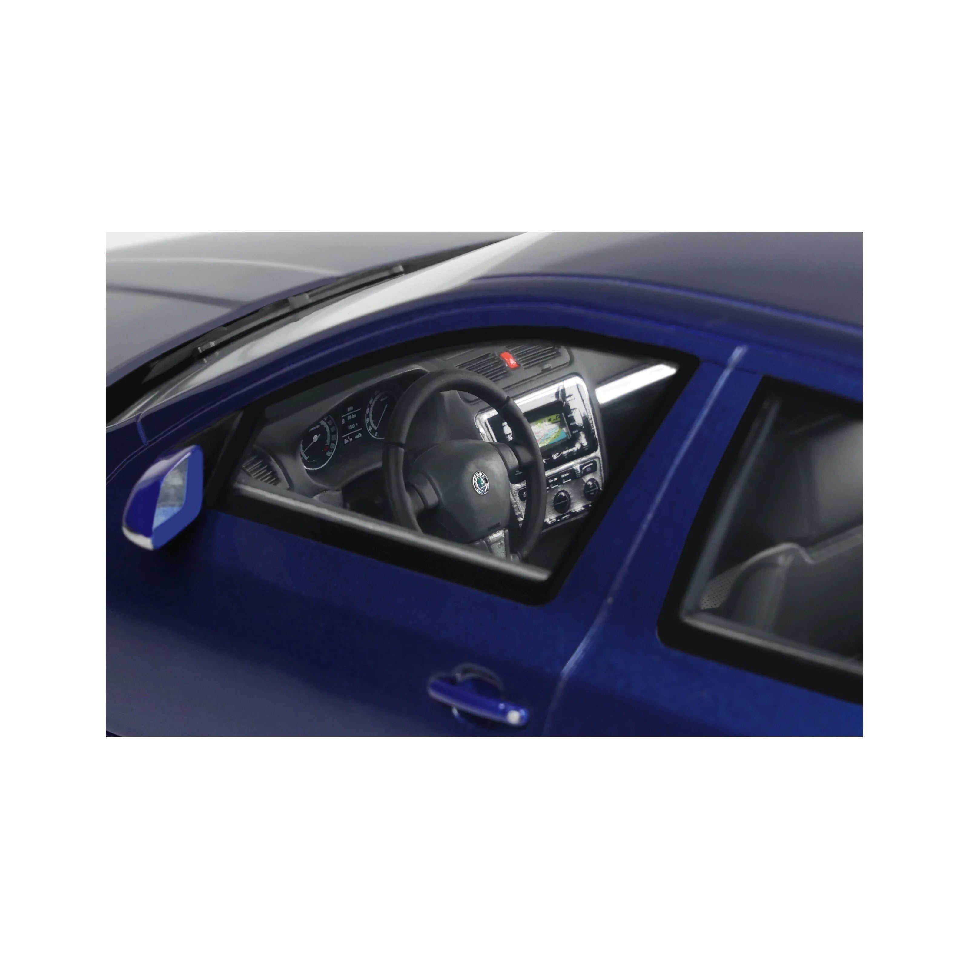 Skoda Octavia RS 2.0 TFSI '06, blauw metallic 1:18
