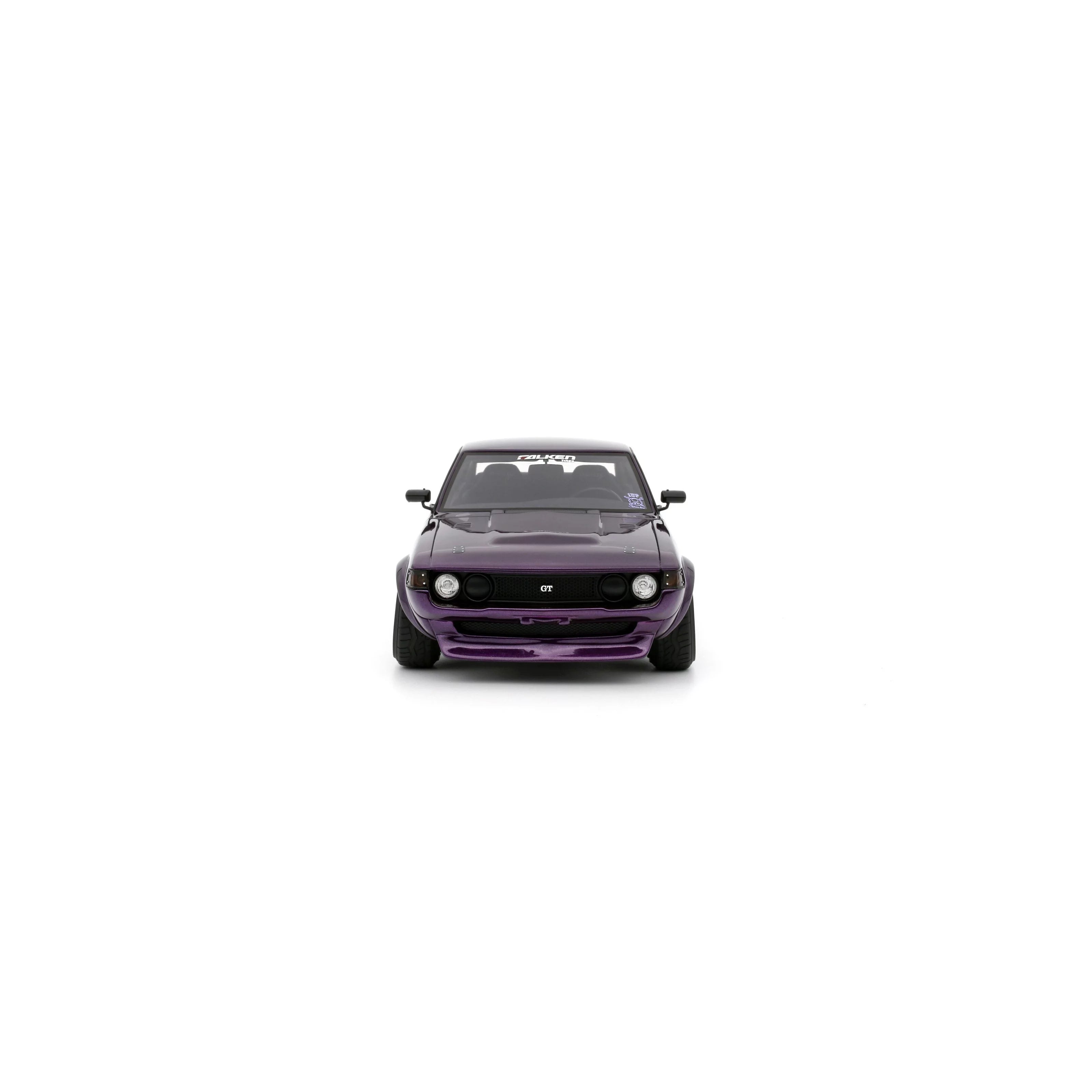 Toyota Celica (RA24) restmod '15, paars 1:18