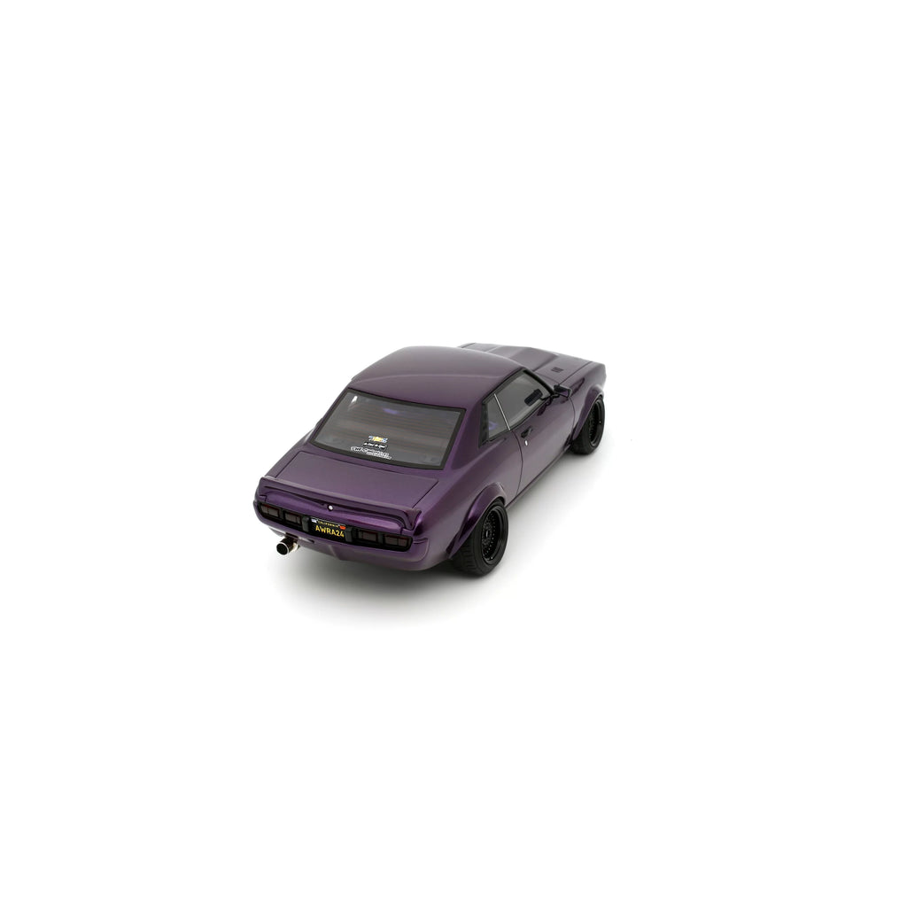 Toyota Celica (RA24) restmod '15, paars 1:18