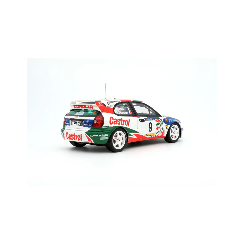 Toyota Corolla WRC #9 D. Auriol Rally Catalunya '98 1:18