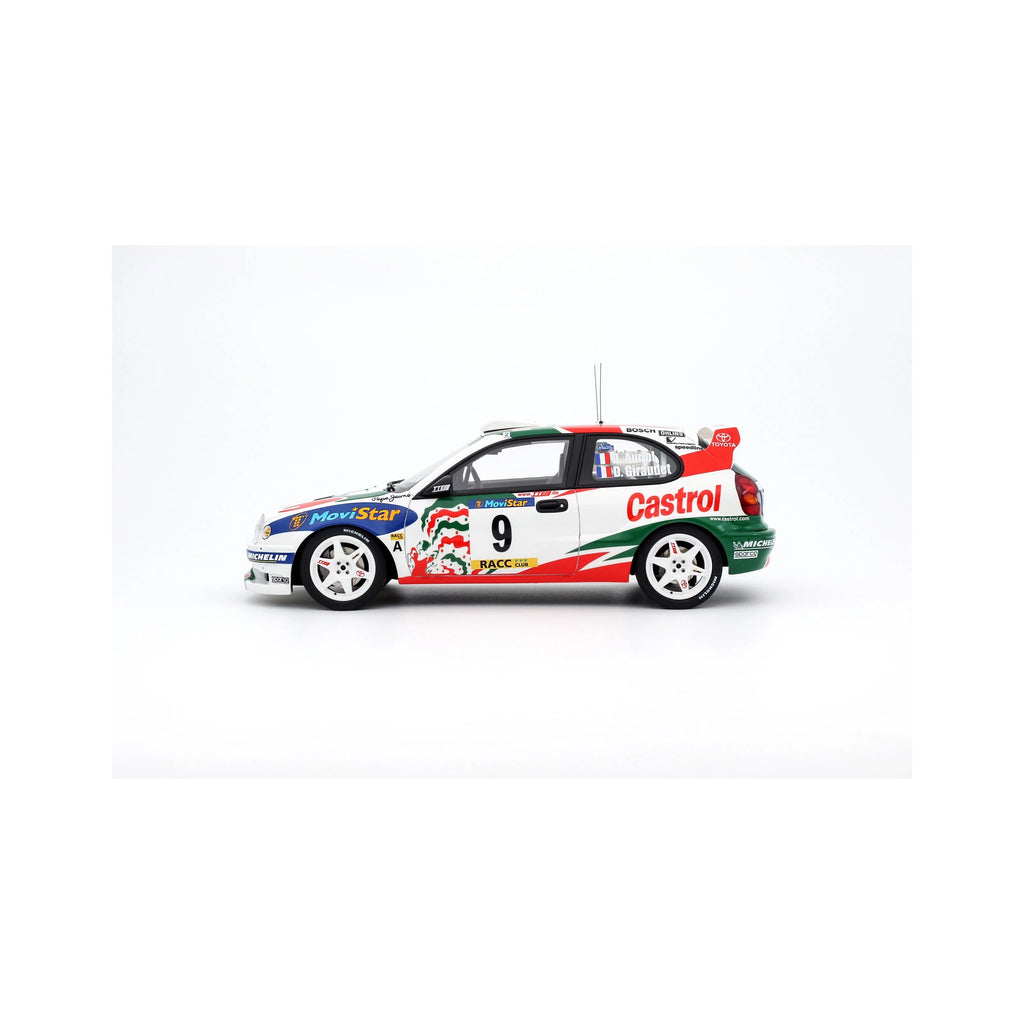 Toyota Corolla WRC #9 D. Auriol Rally Catalunya '98 1:18