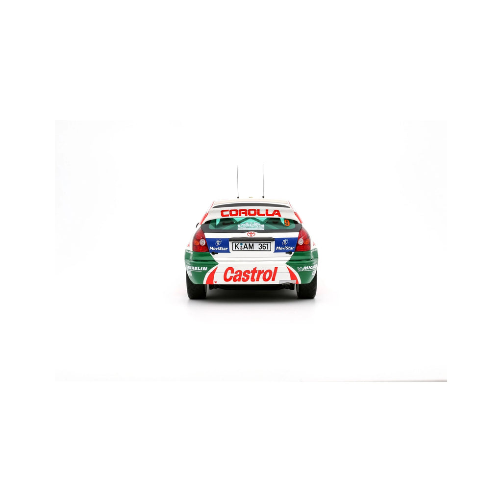 Toyota Corolla WRC #9 D. Auriol Rally Catalunya '98 1:18