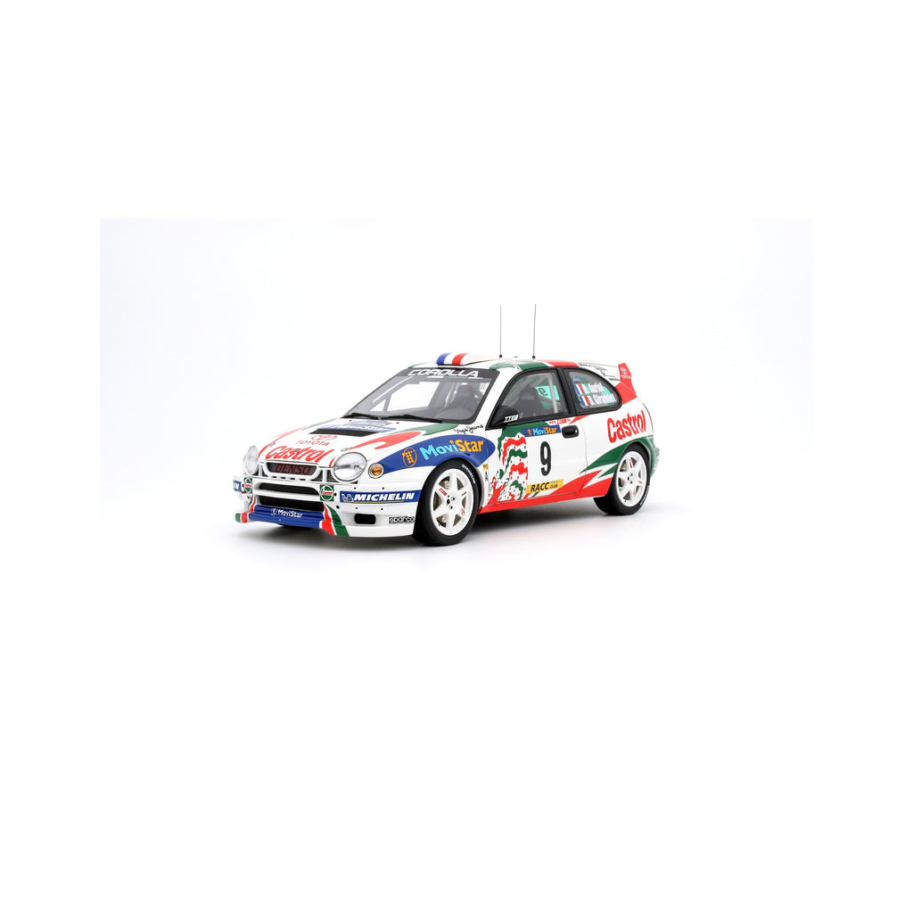 Toyota Corolla WRC #9 D. Auriol Rally Catalunya '98 1:18